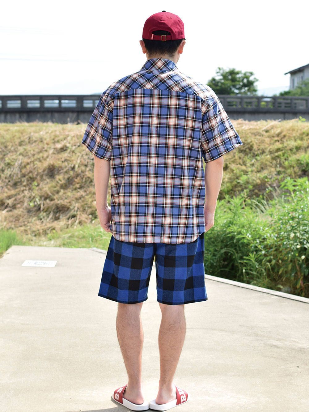 GHOST CHECK S/S SHIRTS