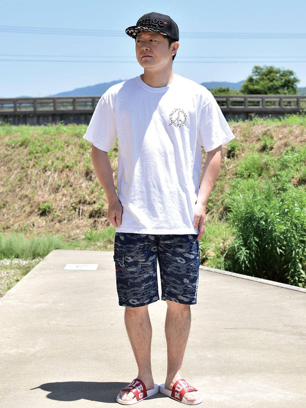 Bleached HWL tee