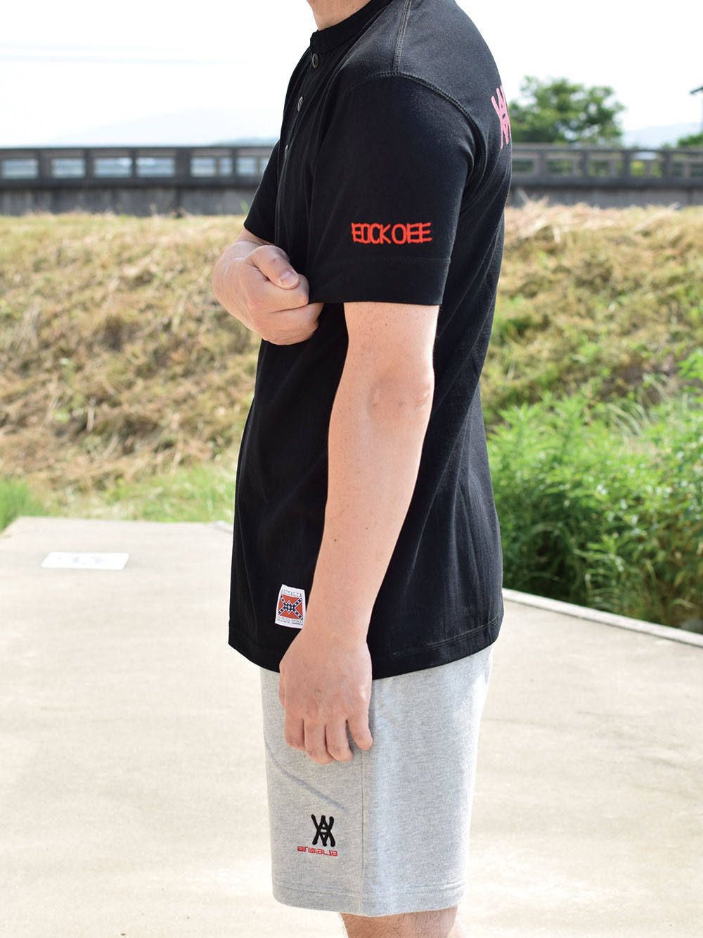 HENLEY-46NECK