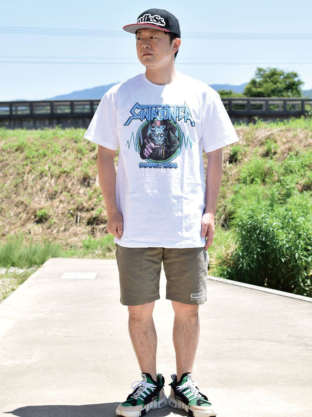 SATAN MONICA s/s tee