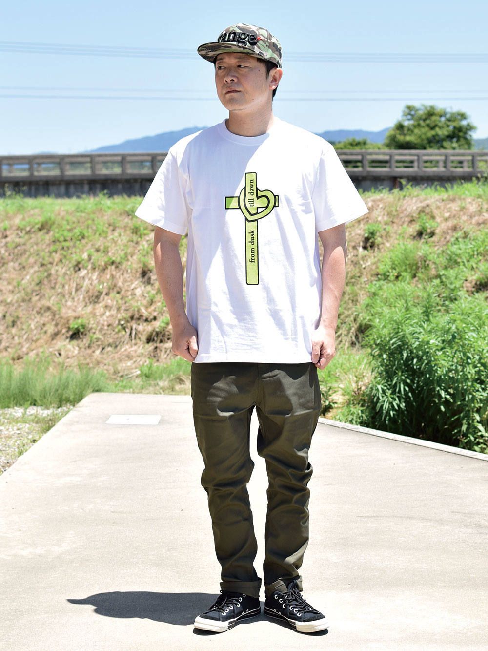 cross heart s/s tee