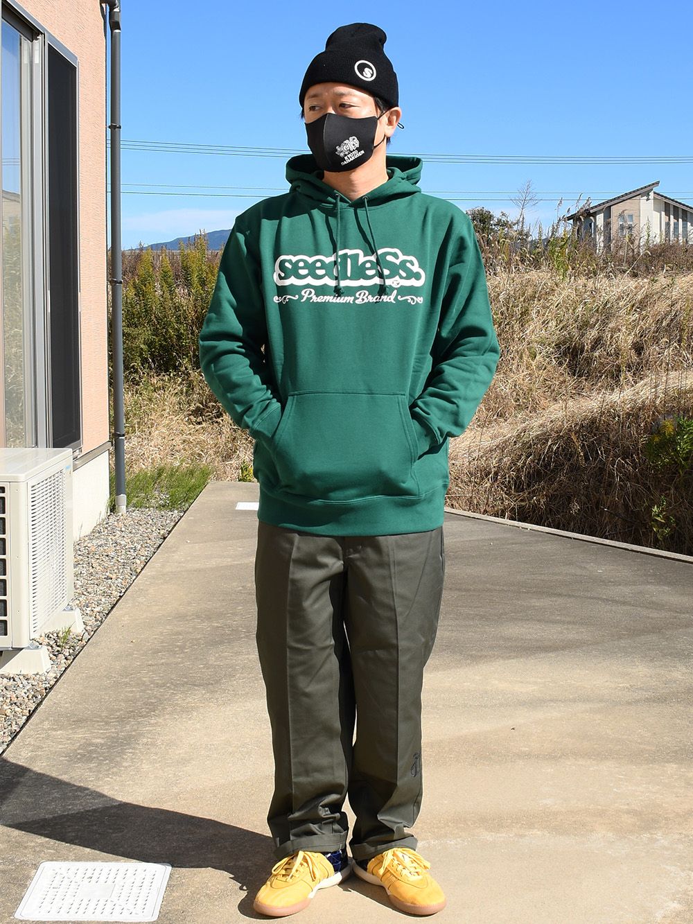 premium coop logo hoody 10oz