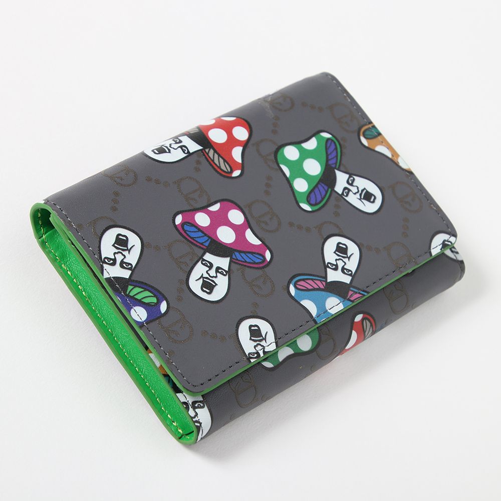 きのこ総柄名刺入れ