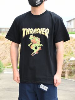【TEENAGE MUTANT NINJA TURTLES×THRASHER】 SKATE-T
