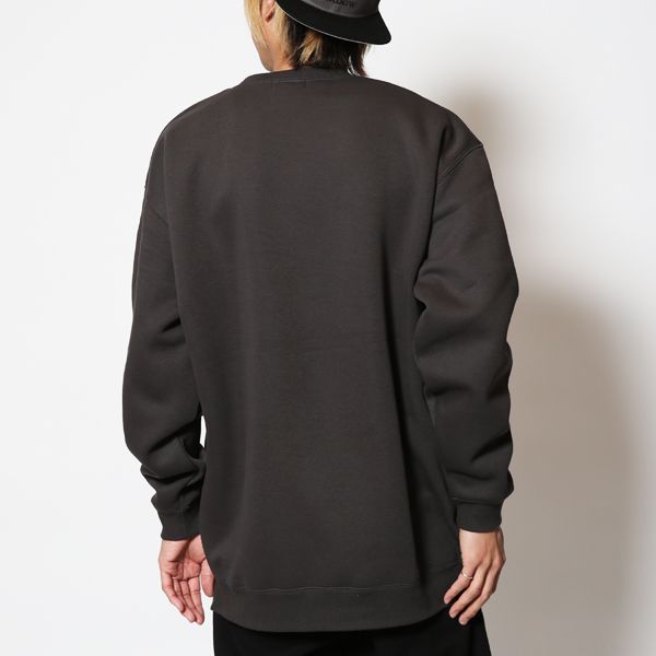 SHADOW LOGO CREW-SWEAT