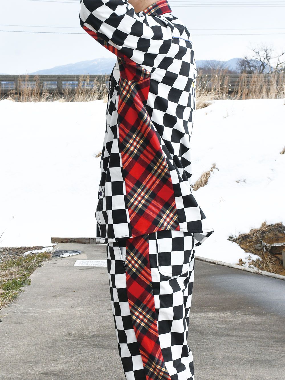 CHECKER FLAG-SHIRT