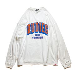 BLOCK COLLEGE BIGSILHOUETTE LS-TEE
