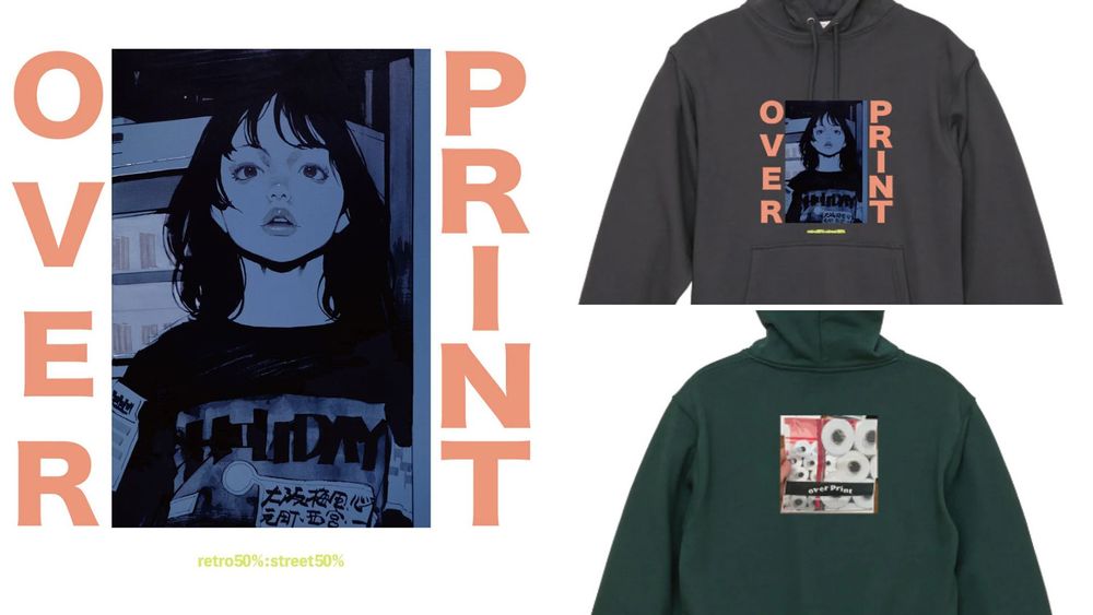 《over print》新作入荷！