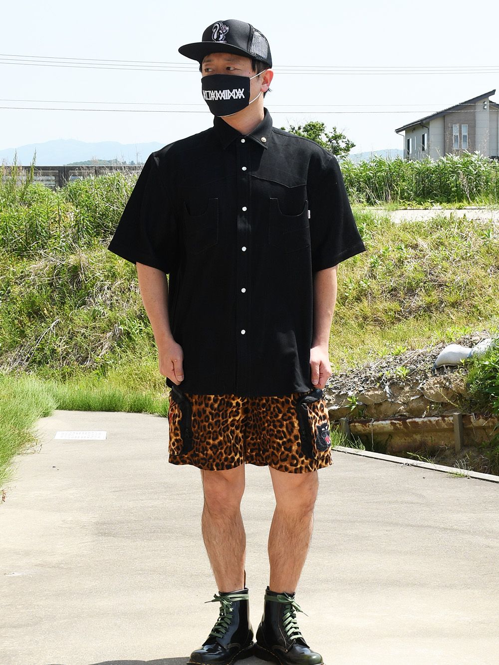 LOOSE SILHOUETTE S/S WESTERN SHIRTS