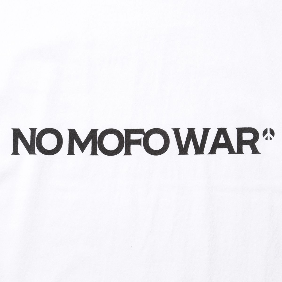 O/E Big silhouette Tee S/S - NO MOFO WAR