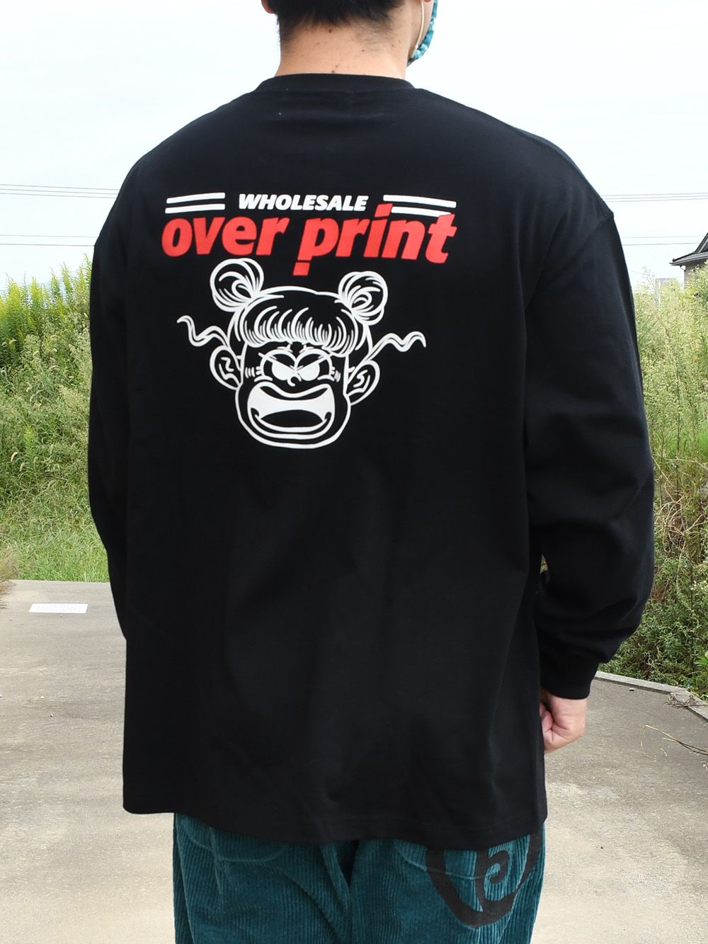 over print - WHOLESALE Heavy LS Tee | DOLL