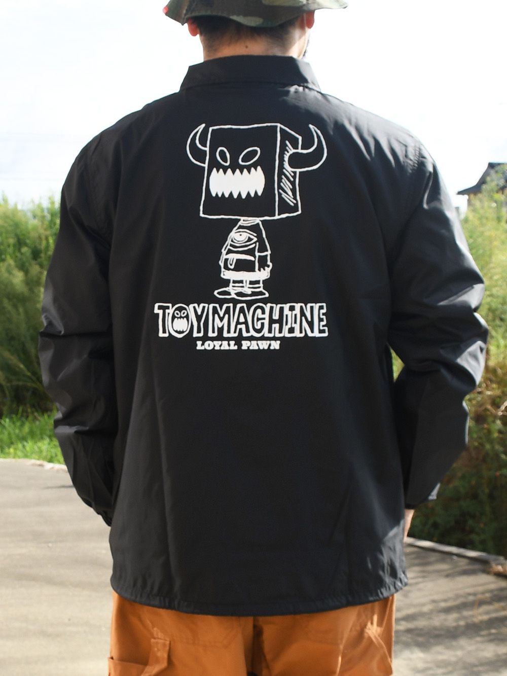 SKB3 COLLAB.】 TOYMONSTER COACH JACKET-