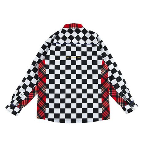 CHECKER FLAG-SHIRT