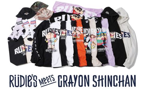 RUDIE'S x CRAYON SHINCHAN 2021！