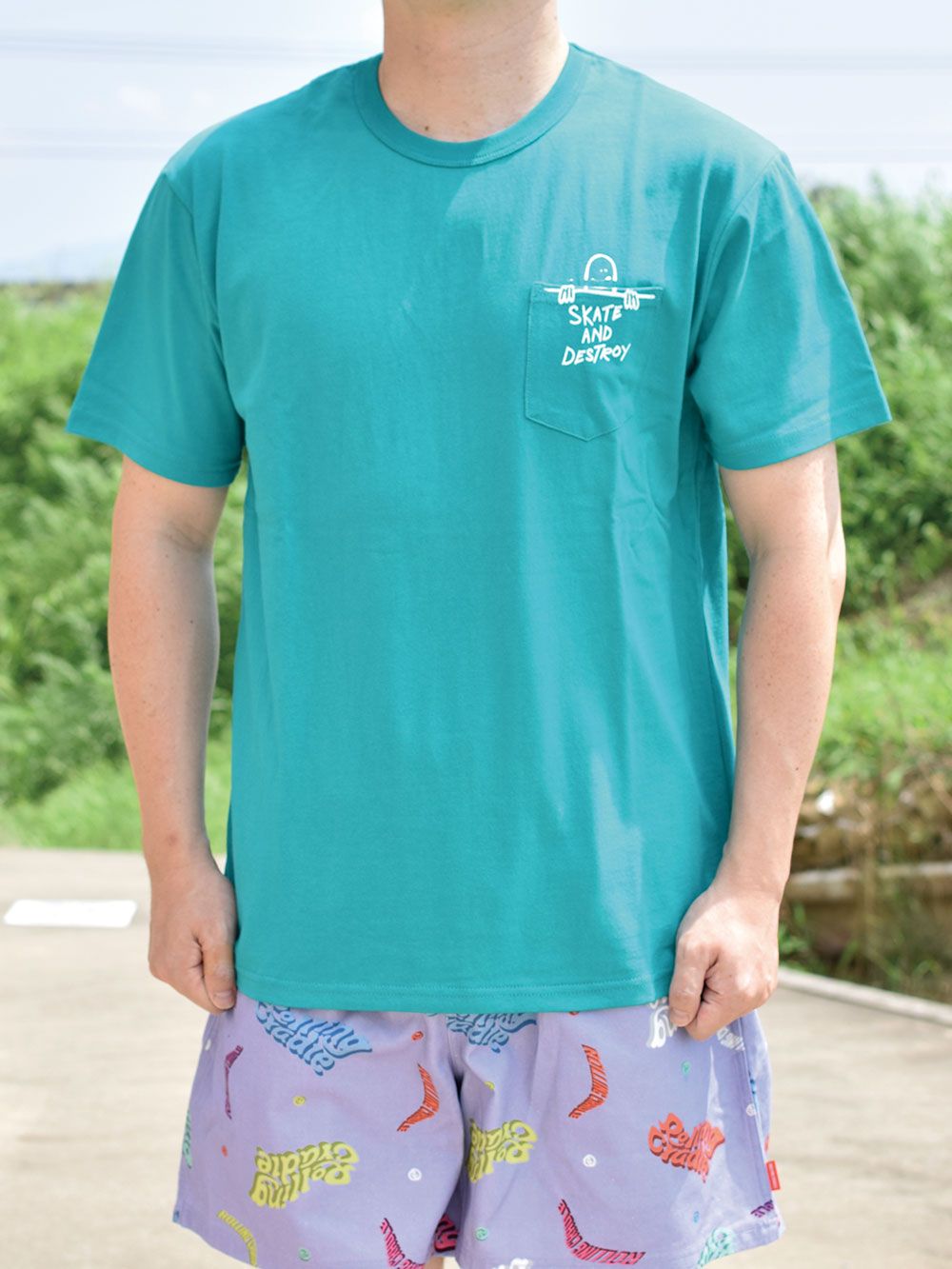 G.SK8&D POCKET S/S T-SHIRT