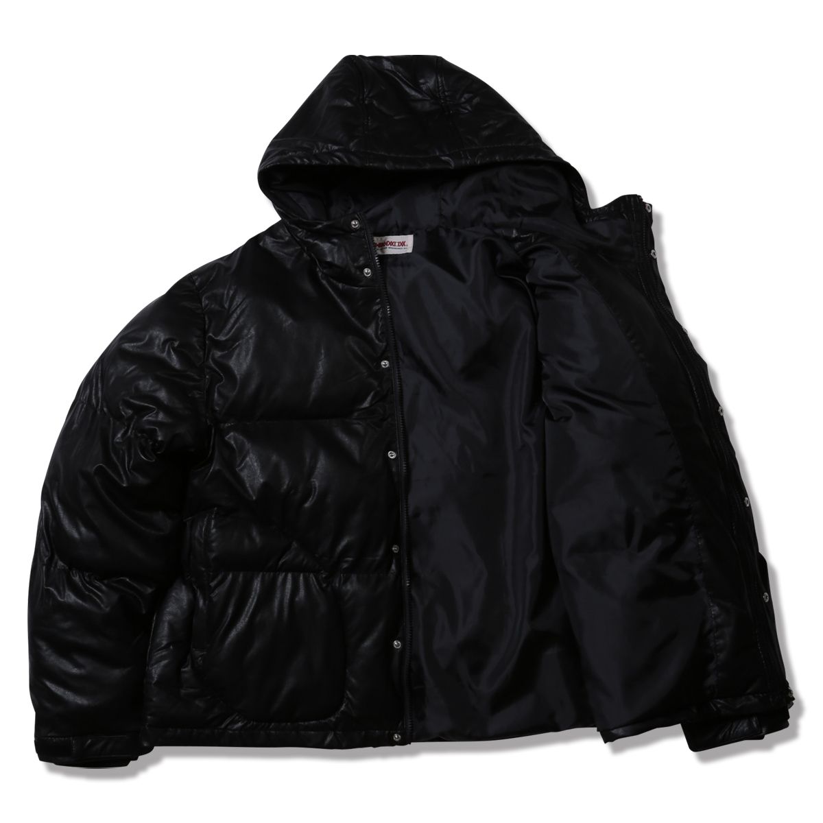 PUDDING PU LEATHER-JACKET