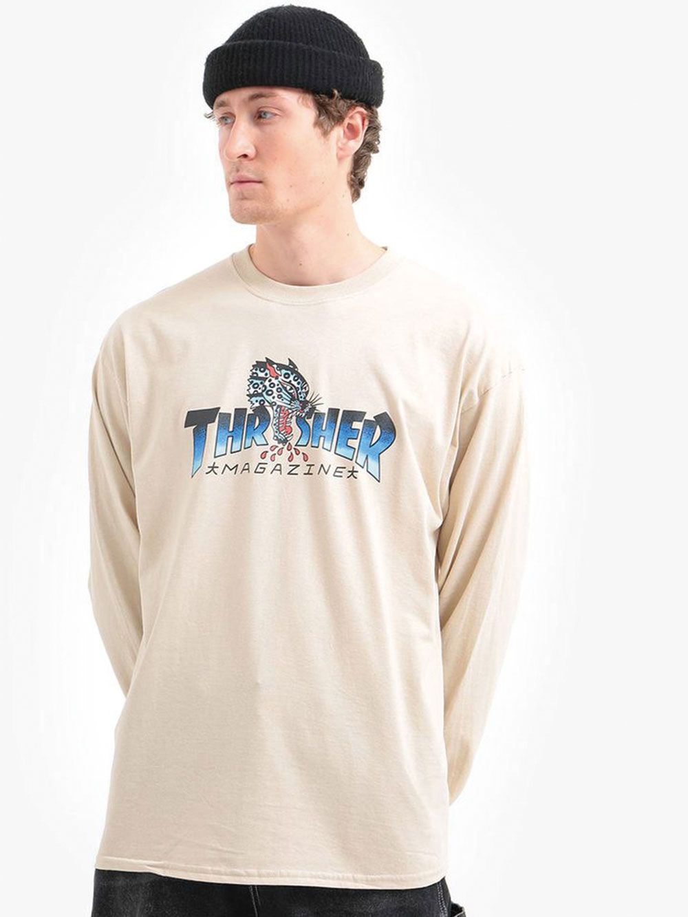 THRASHER - LEOPARD MAG L/S-T | DOLL