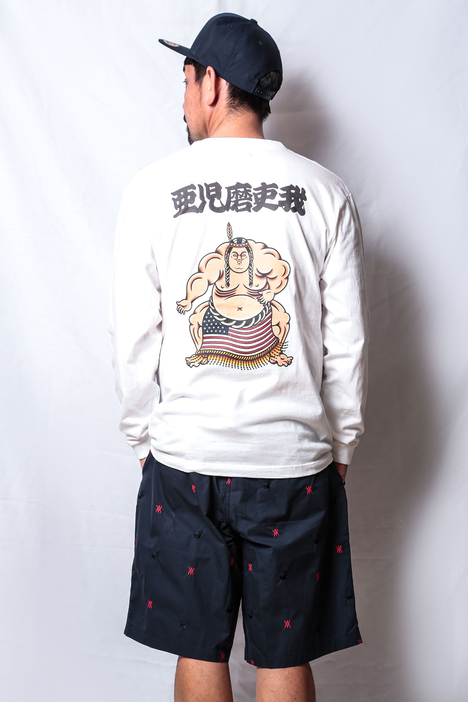 L/S TEE - SUMO WRESTLER