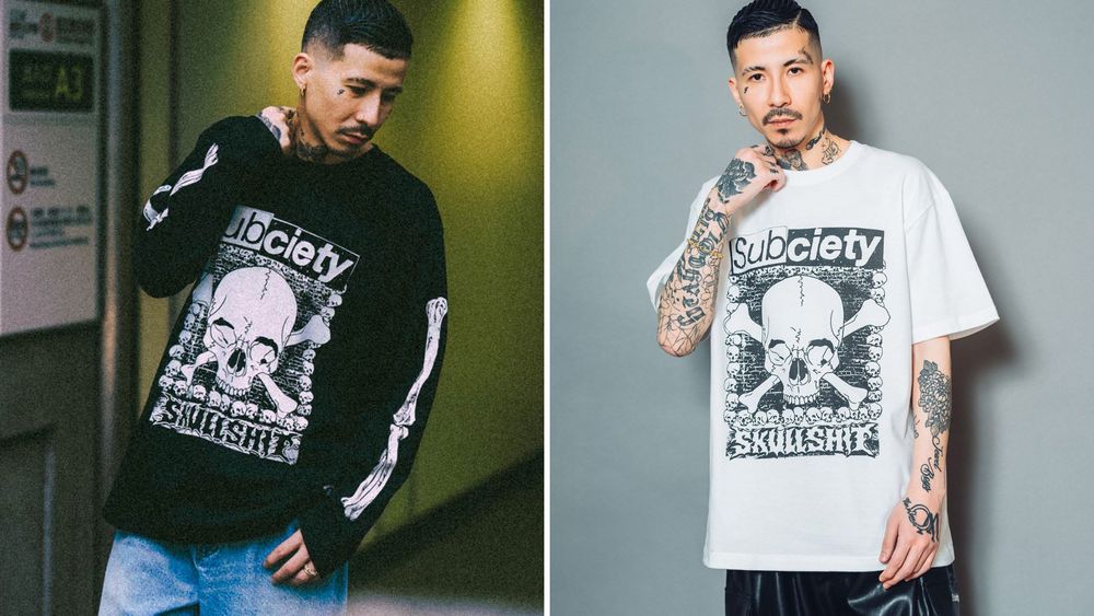 《Subciety×SKULLSHIT》先行予約スタート!