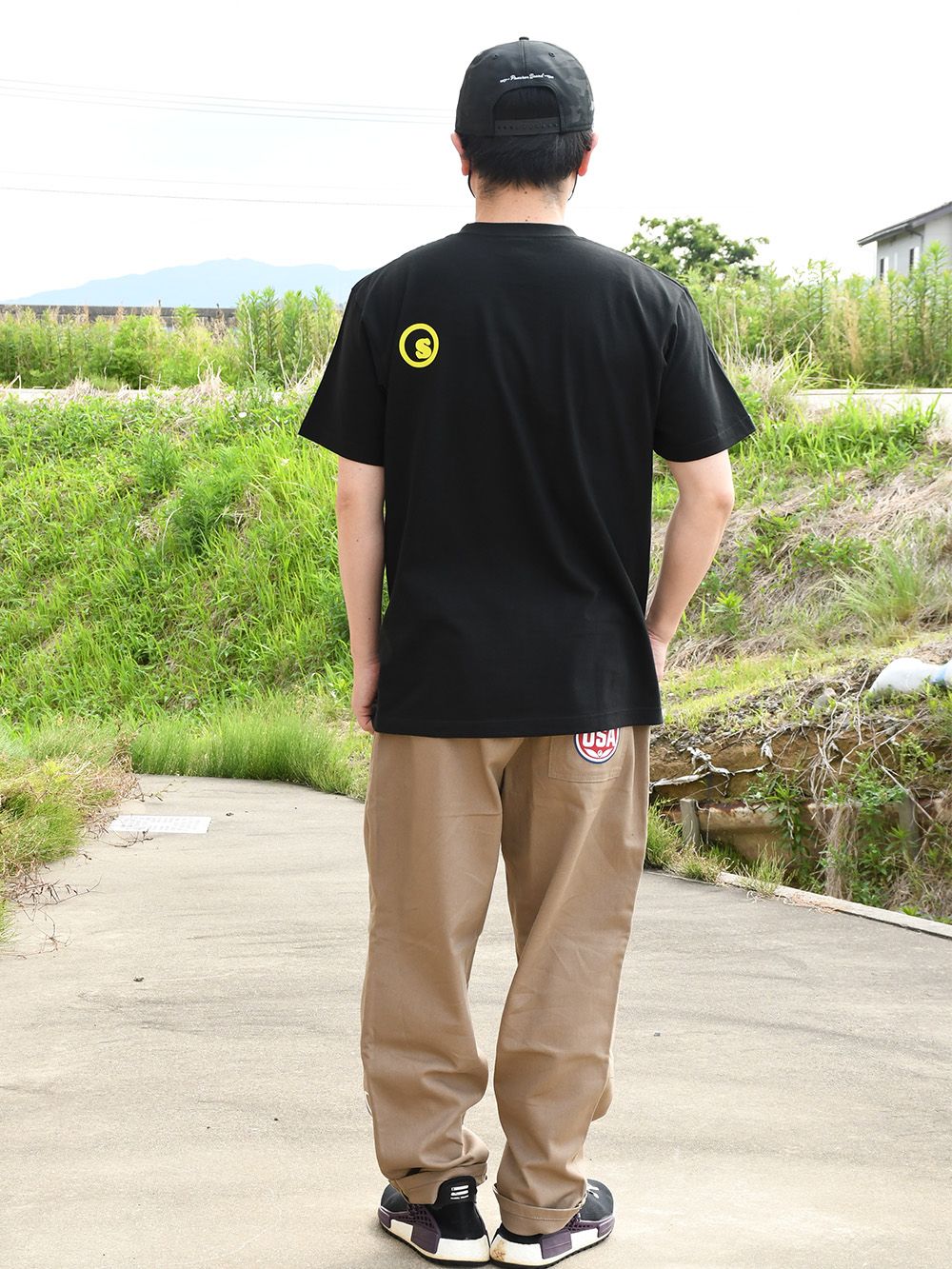 pray smoking hand s/s tee