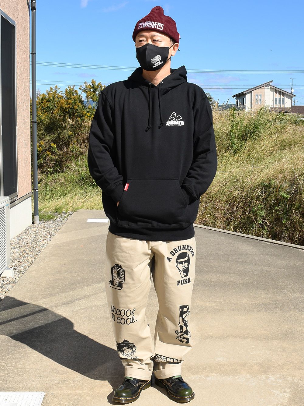 SPOOK LOGO-HOODIE