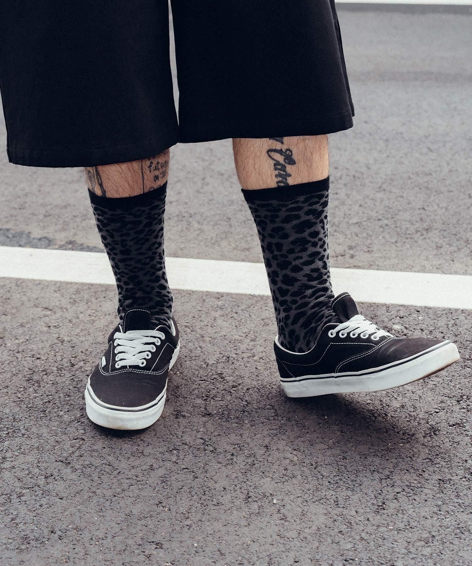 Leopard socks