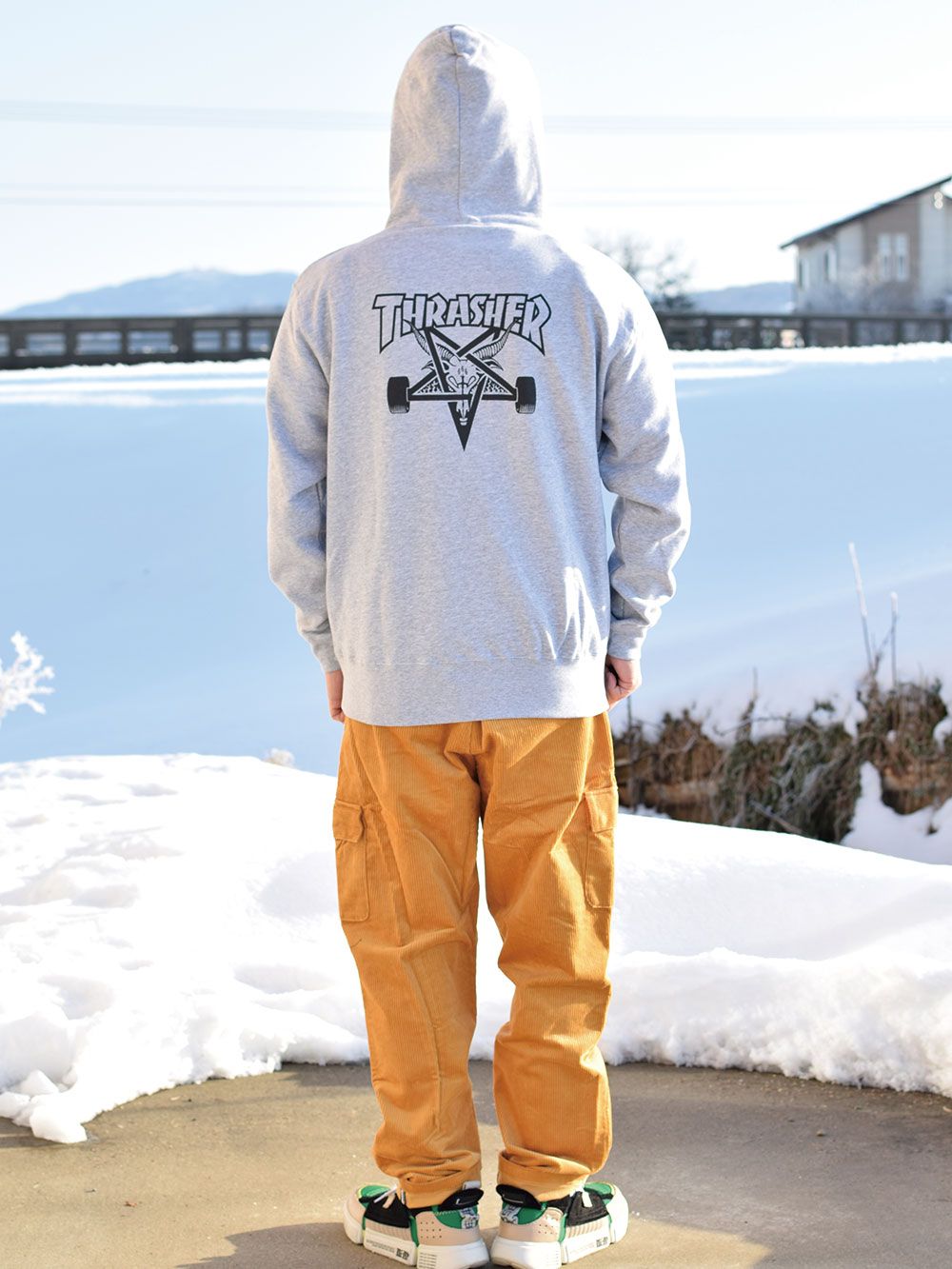 THRASHER - THRASHER × Keith Haring -HOODIE | DOLL