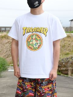 【TEENAGE MUTANT NINJA TURTLES×THRASHER】 PIZZA-T