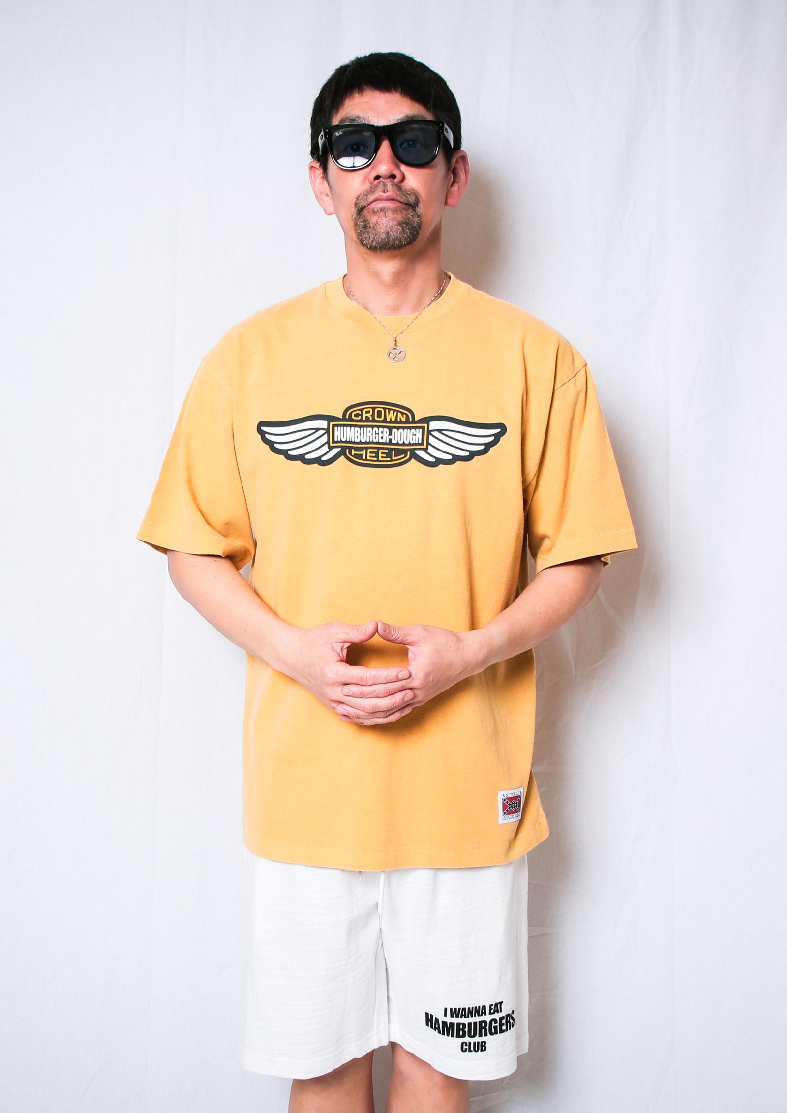 6.5oz PIGMENT DYEING S/S Tee - HUMBURGER-DOUGH