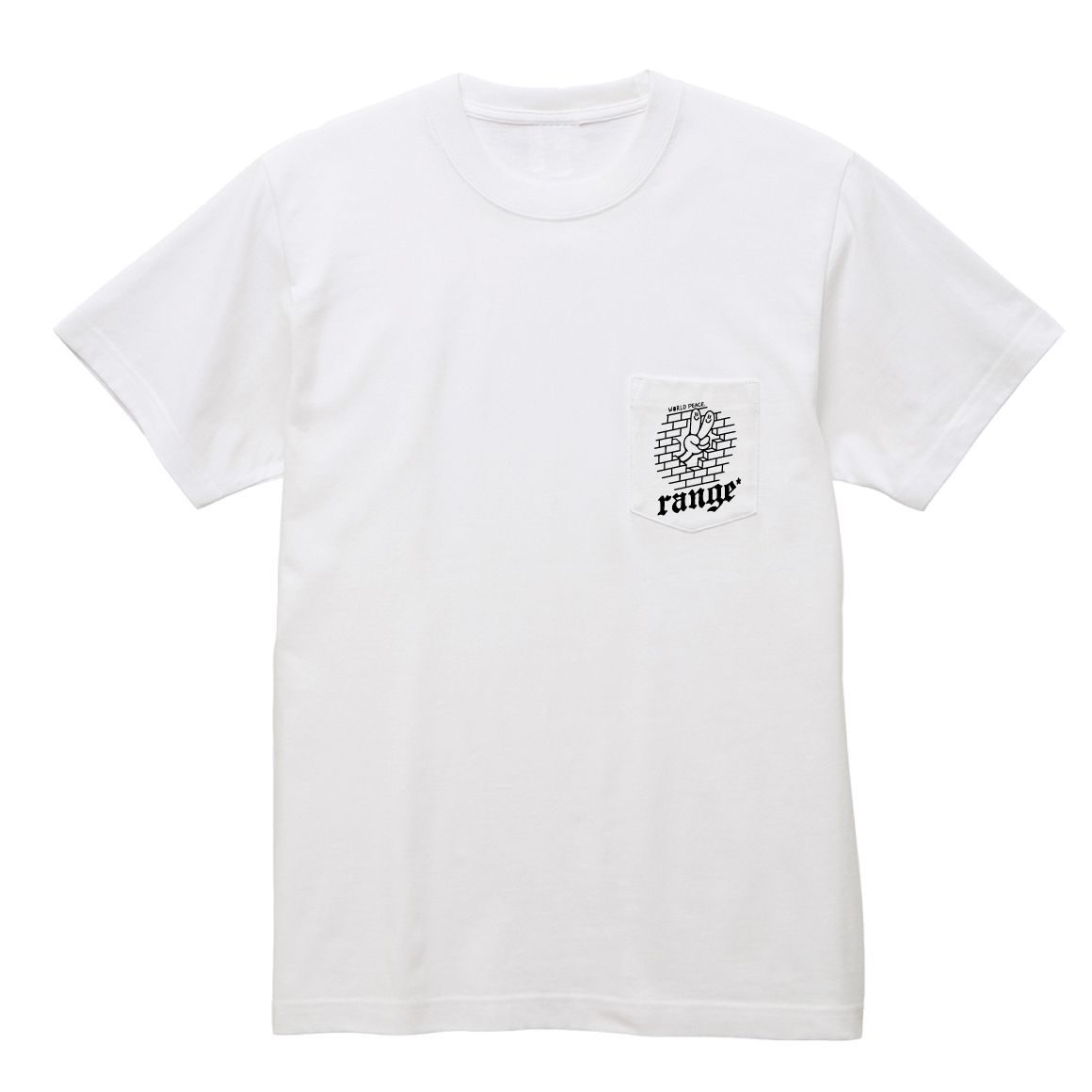 range world peace s/s pocket tee