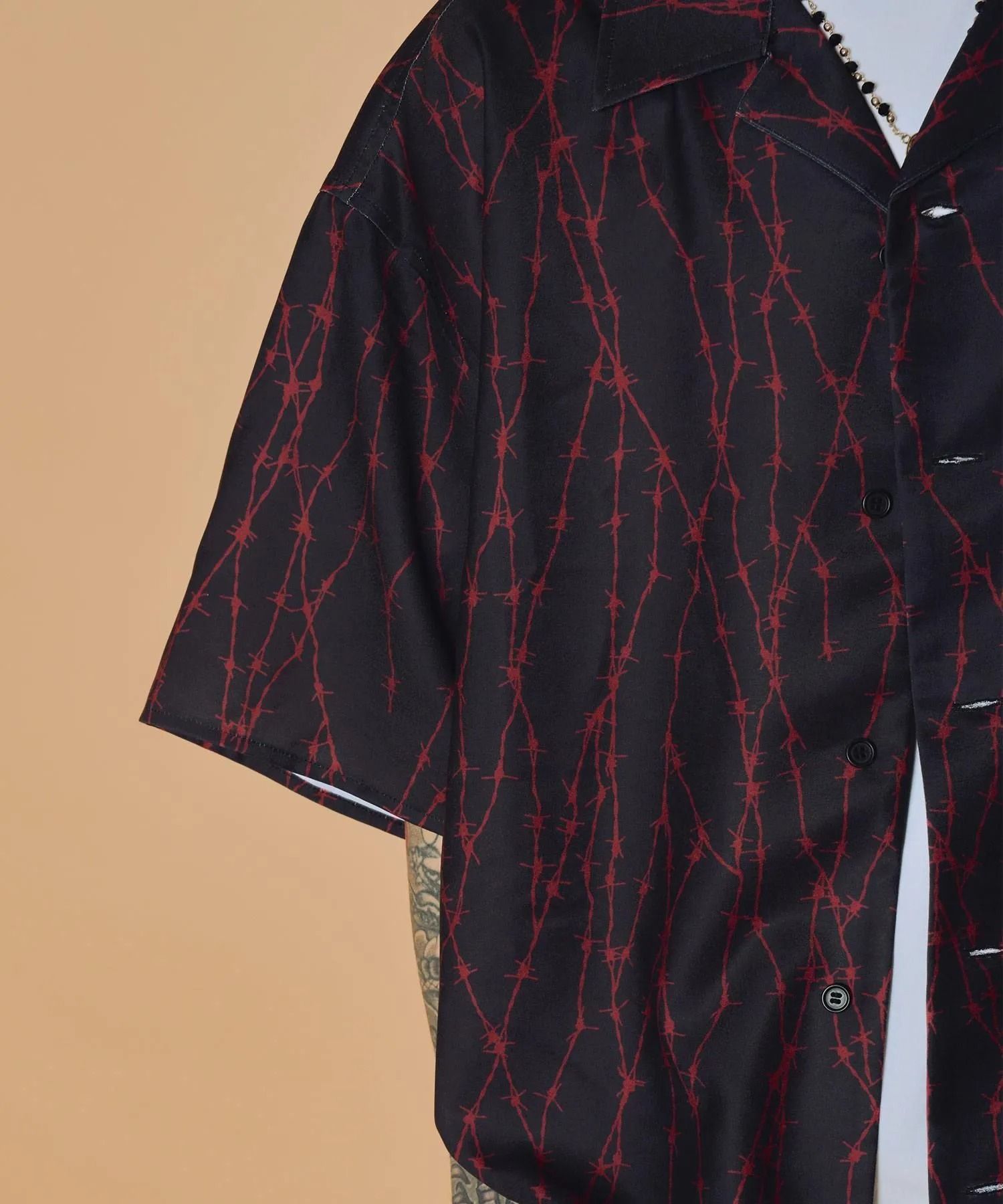 Barbed wire shirt