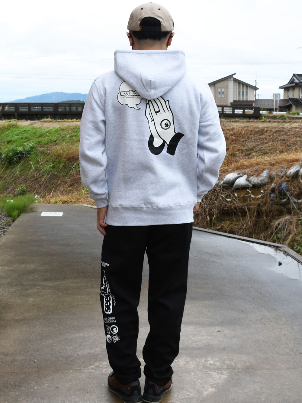 sd RIS Hoody 10oz裏起毛