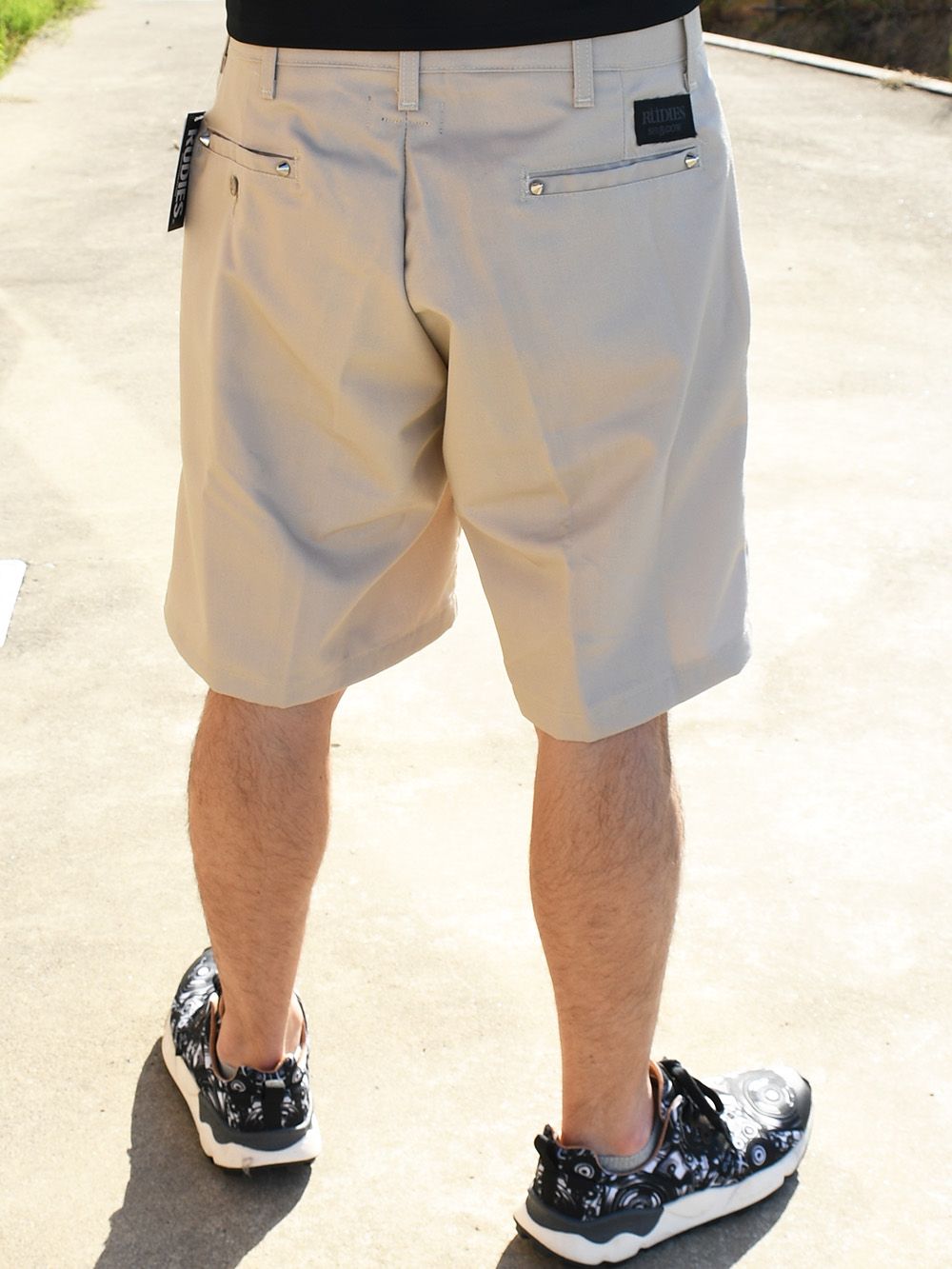 SPIKES -STUDS WORK SHORTS