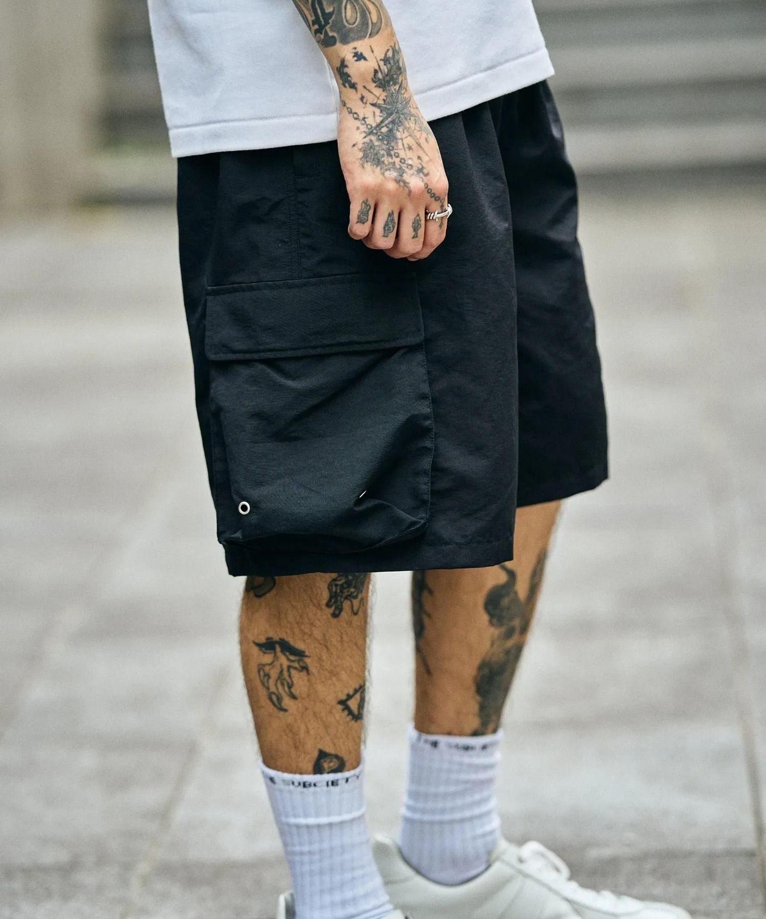 Nylon tech shorts