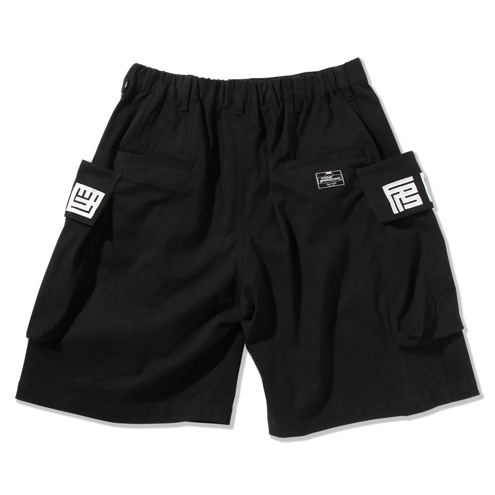 四角ロゴカーゴショーツ