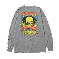 BUSTED SKULL LS-TEE