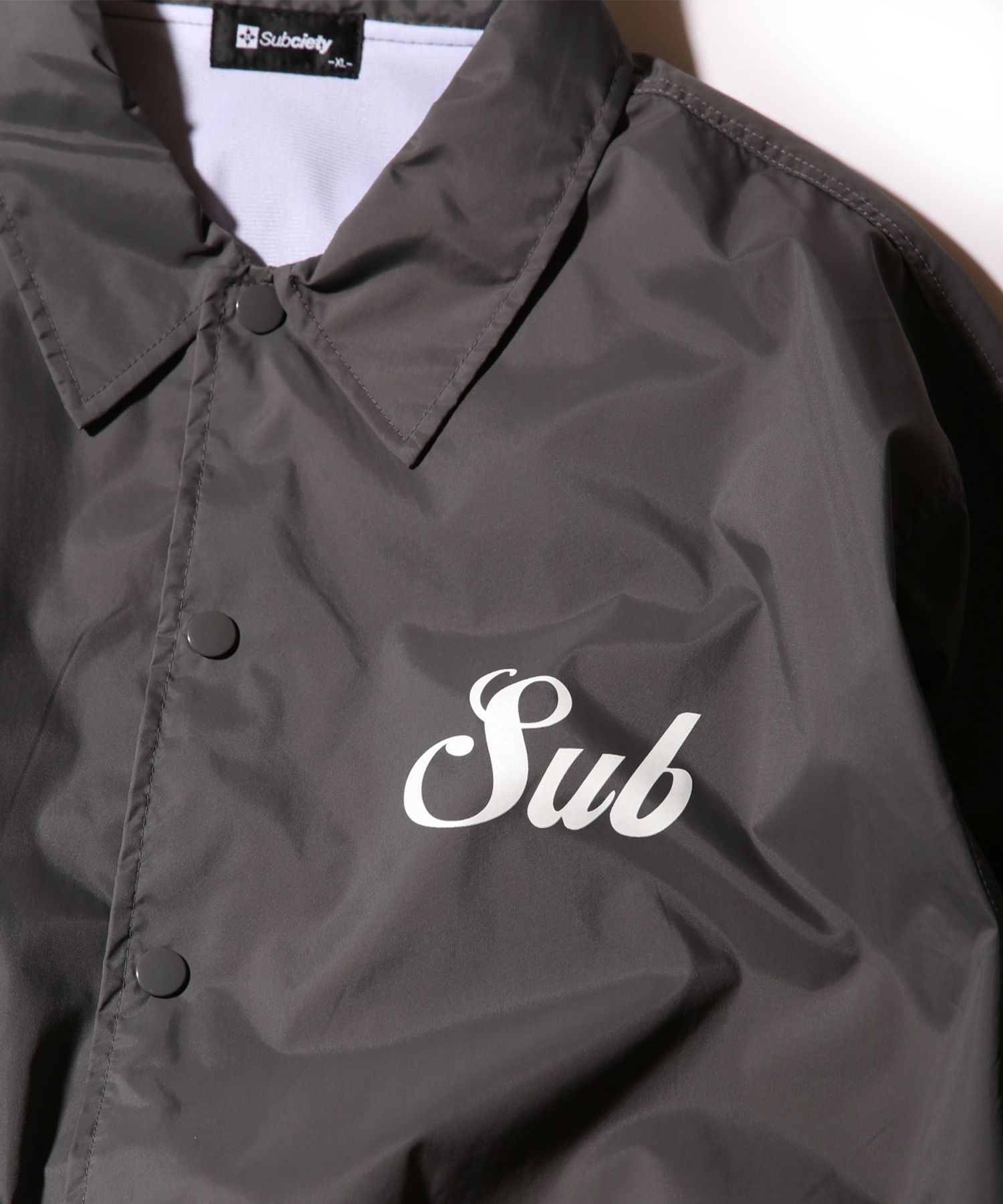 COACH JKT-MIDDLE LOGO-