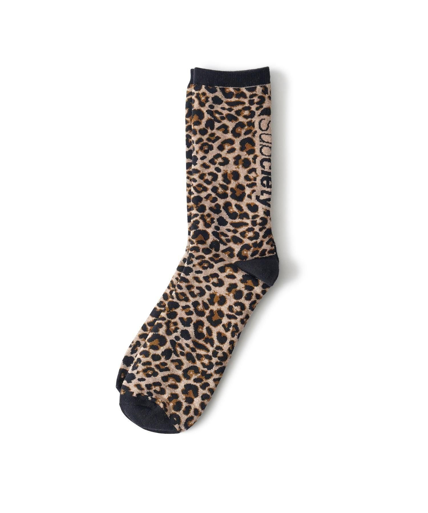 Leopard socks