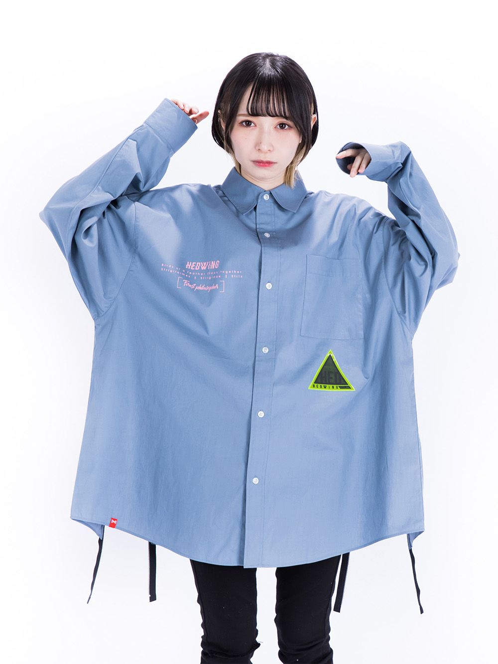 Big Silhouette Double Zip Shirt