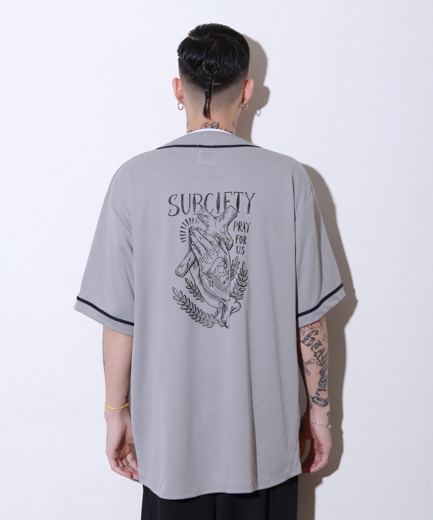 DRY BASEBALL SHIRT-PRAYING HANDS-