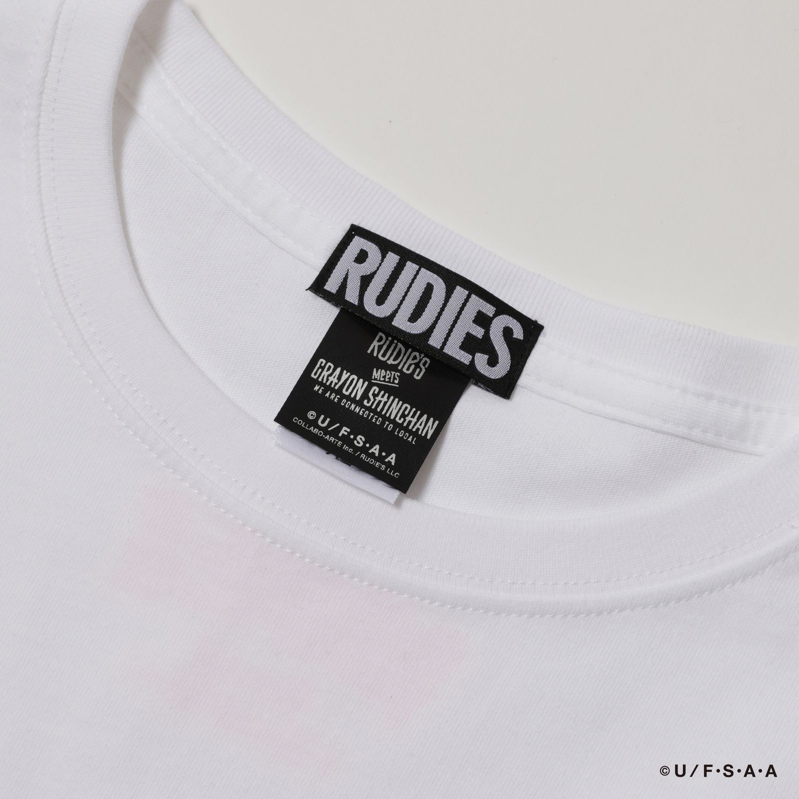 RUDIE'SxCRAYON SHINCHAN CIRCLEMOSH BIGSILHOUETTE TEE