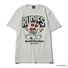 RUDIE'SxCRAYON SHINCHAN NIGHT OWL TEE
