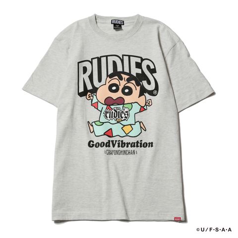 RUDIE'SxCRAYON SHINCHAN NIGHT OWL TEE