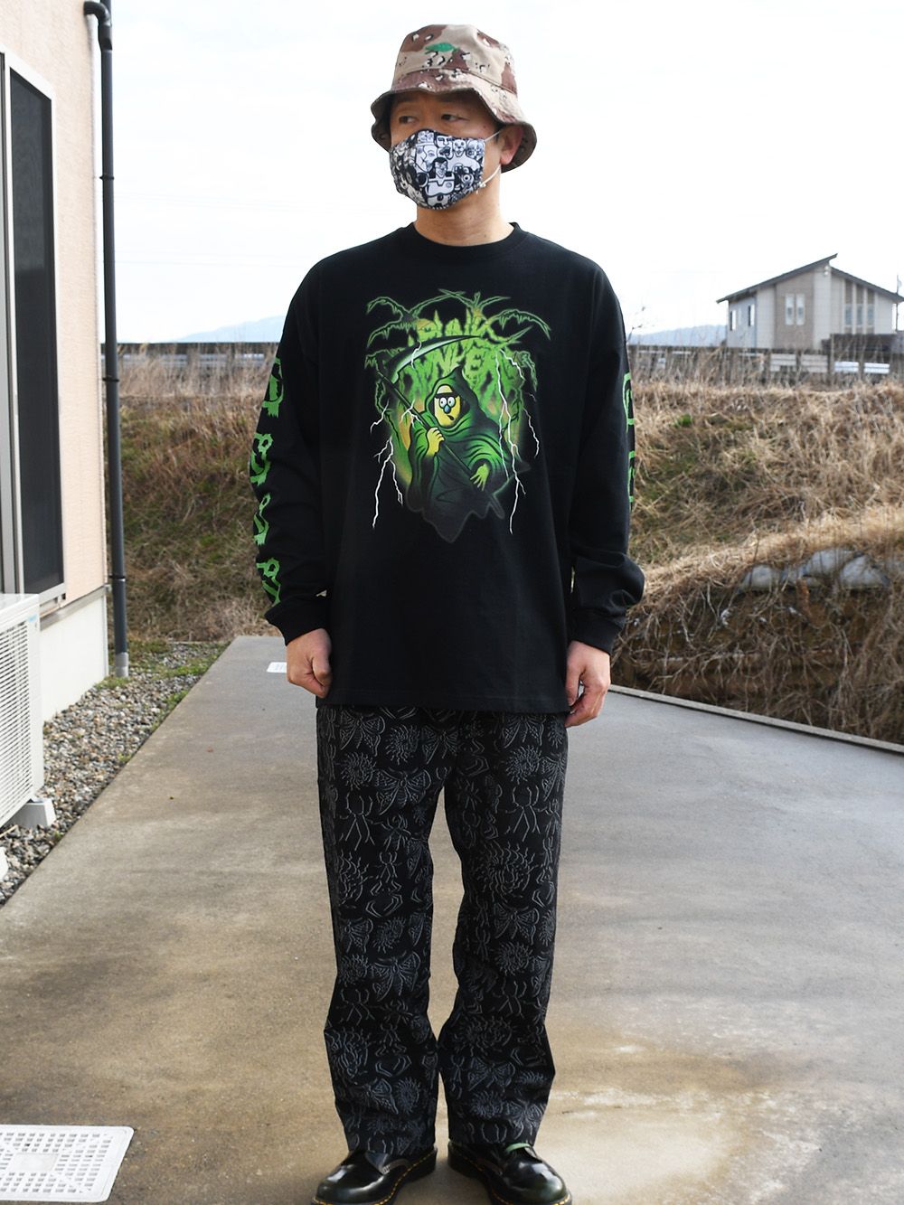 サム死神BIGロンTEE