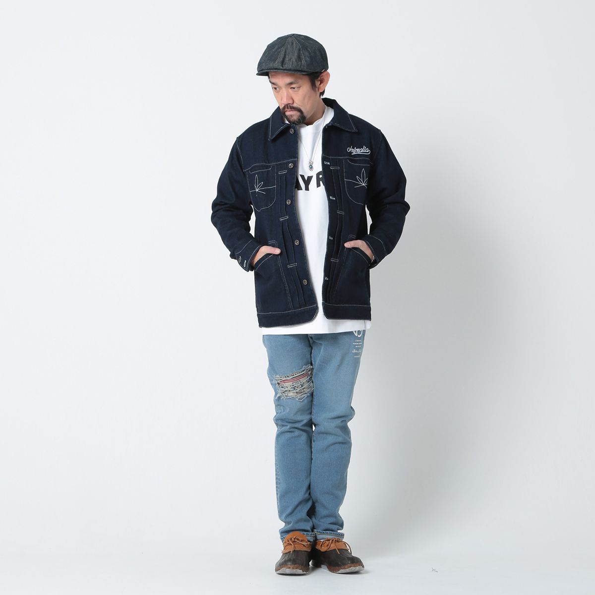 BRONCO JEAN-JACKET