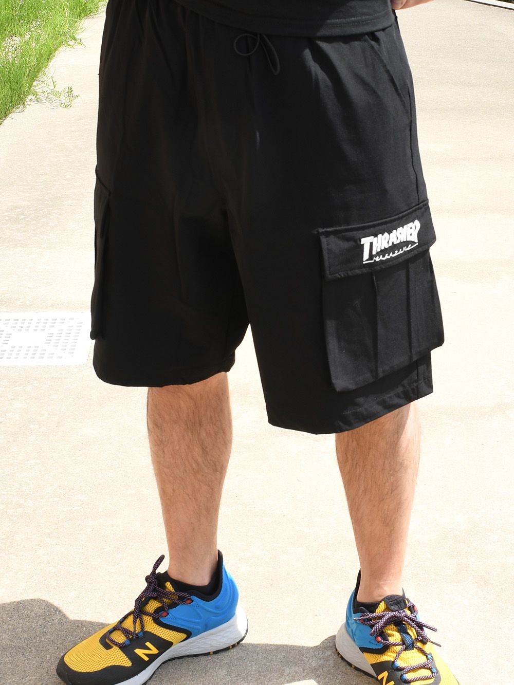 25 THRASHER NYLON-SHORTS