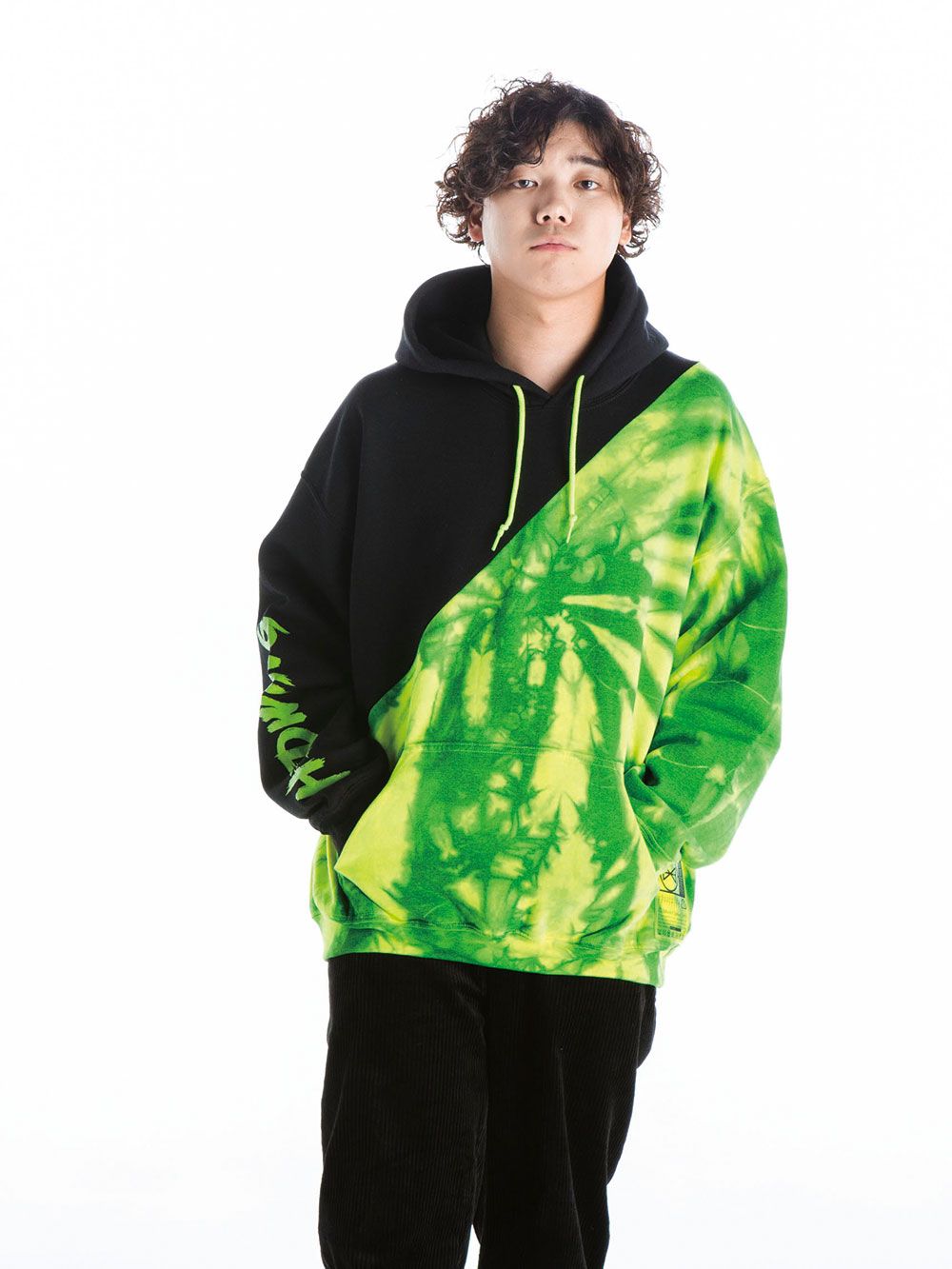 Cross Cut "Tye-die" Hoodie