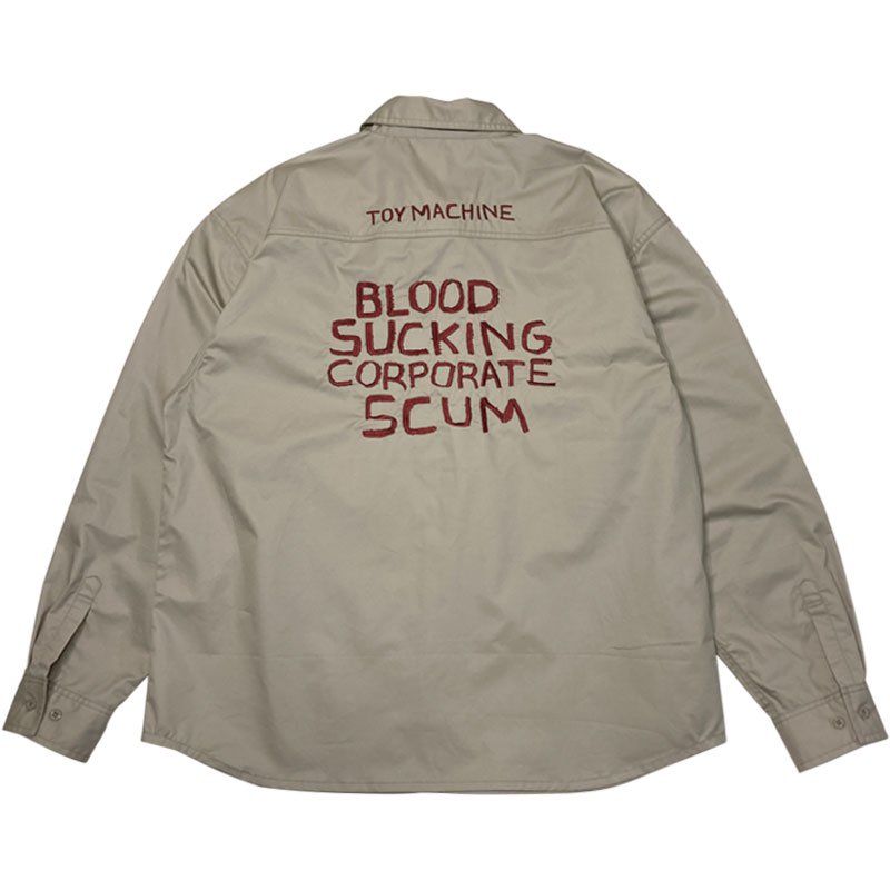 BLOOD SUCKING LOOSE FIT WORK-SHIRTS