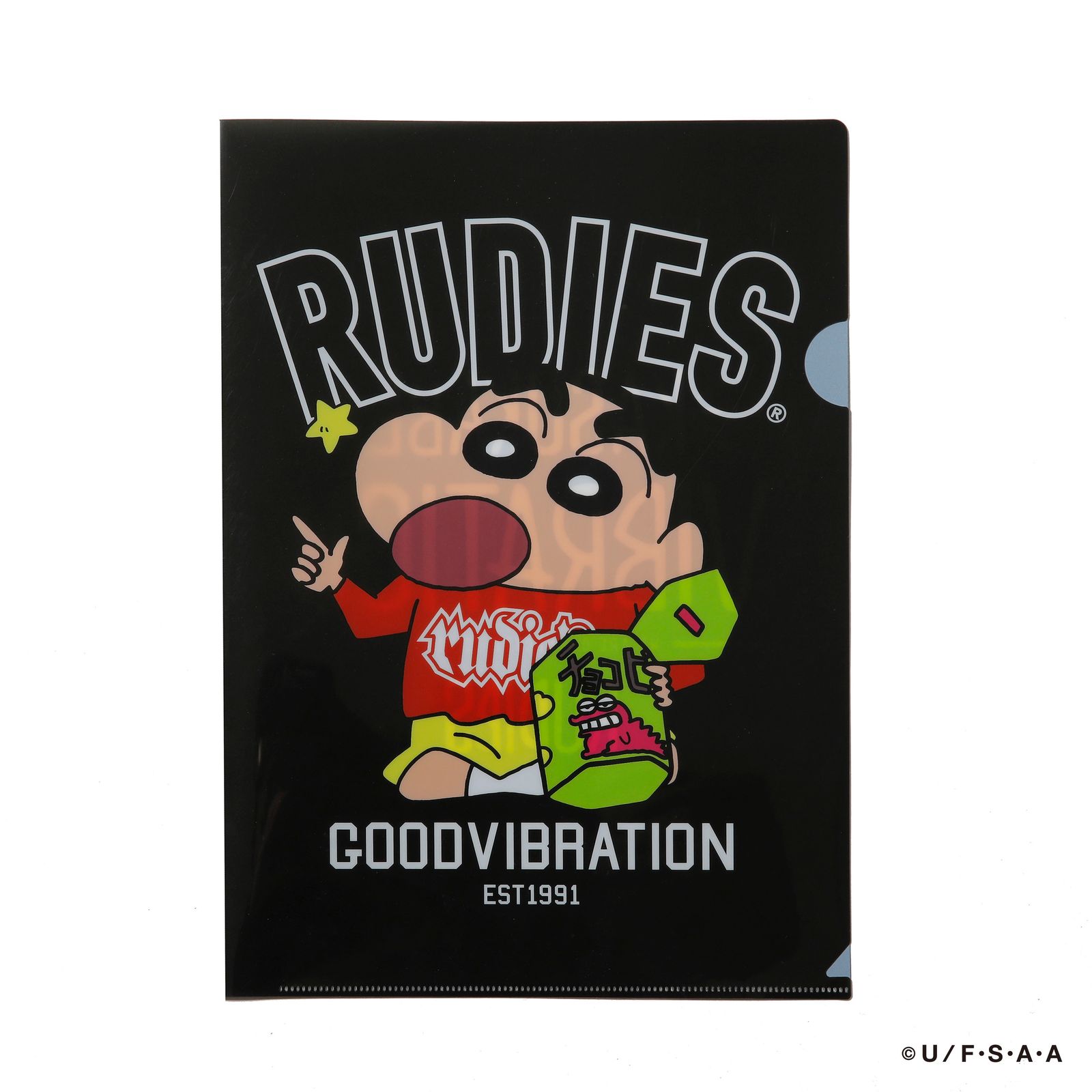 RUDIE'SxCRAYON SHINCHAN CLEARFILE SET
