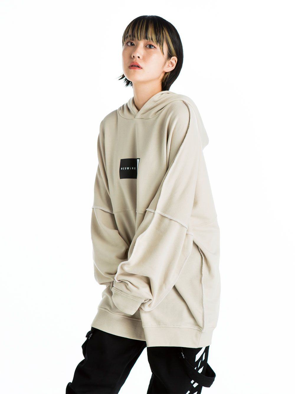 Drop Shoulder Light Hoodie